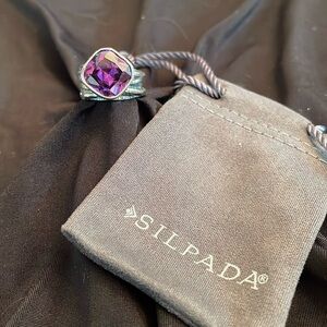 VINTAGE Silpada “Gladiator Glam” Sterling Silver Ring R2757 Sz 6
